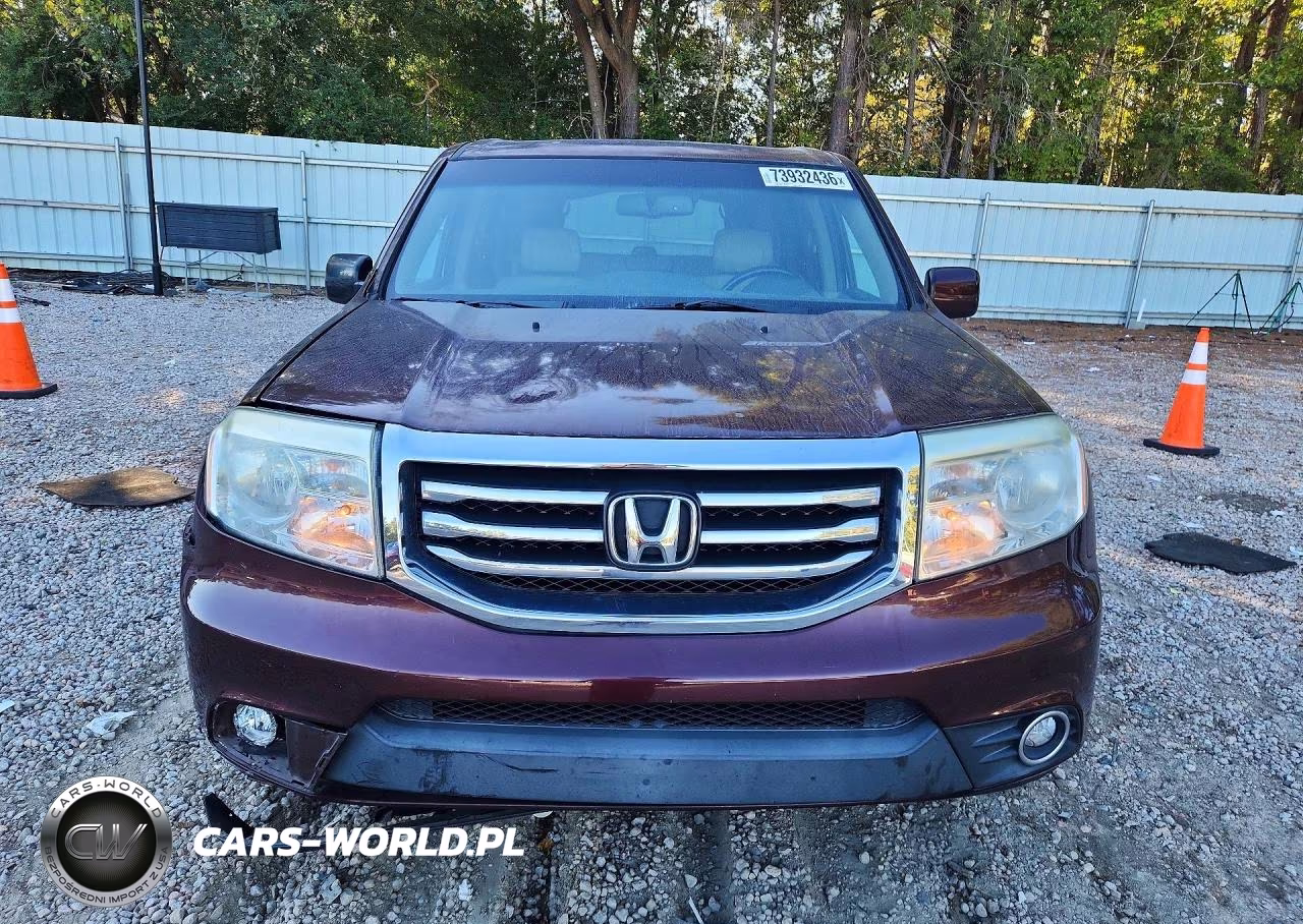 2013 Honda Pilot Exl VIN:5FNYF4H60DB049658 - 5