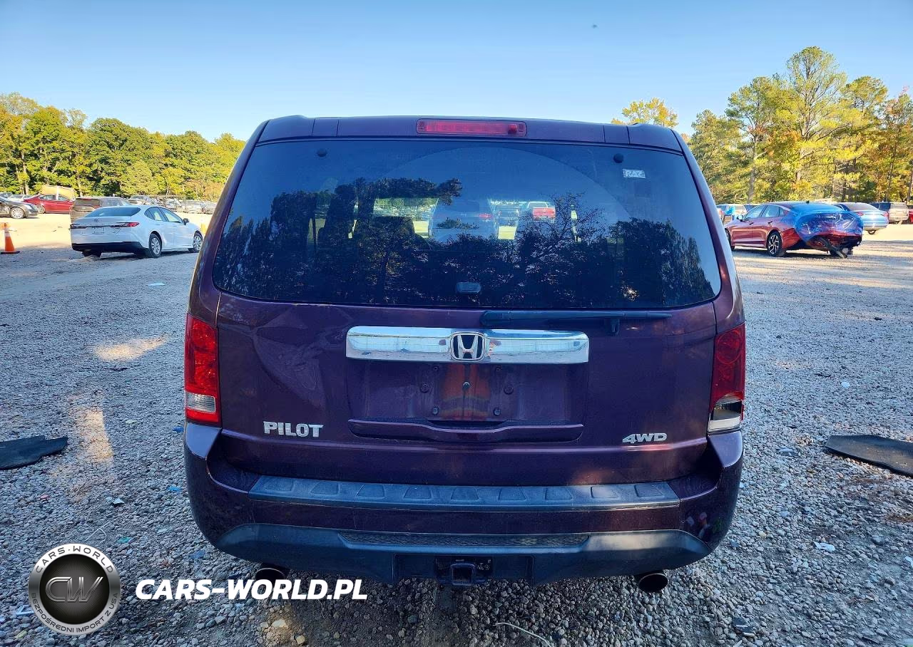 2013 Honda Pilot Exl VIN:5FNYF4H60DB049658 - 6