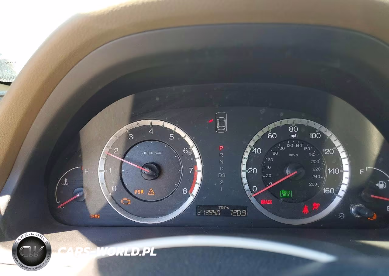 2008 Honda Accord Exl VIN:1HGCP36848A070860 - 9
