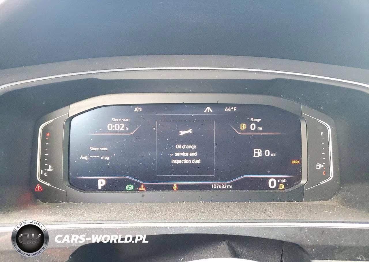 2019 Volkswagen Tiguan Se VIN:3VV2B7AX4KM189518 - 9