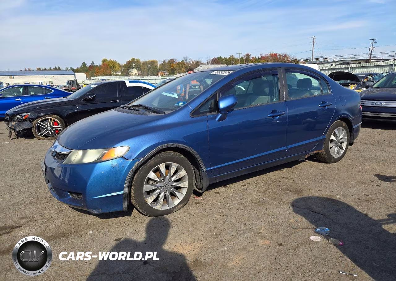 2009 Honda Civic Ex VIN:2HGFA16849H360196 - 1
