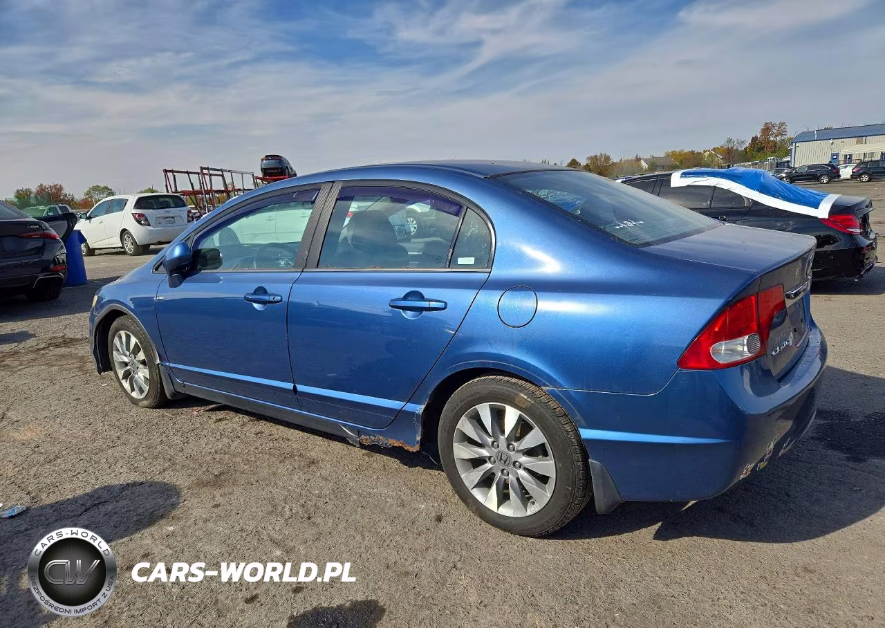 2009 Honda Civic Ex VIN:2HGFA16849H360196 - 2