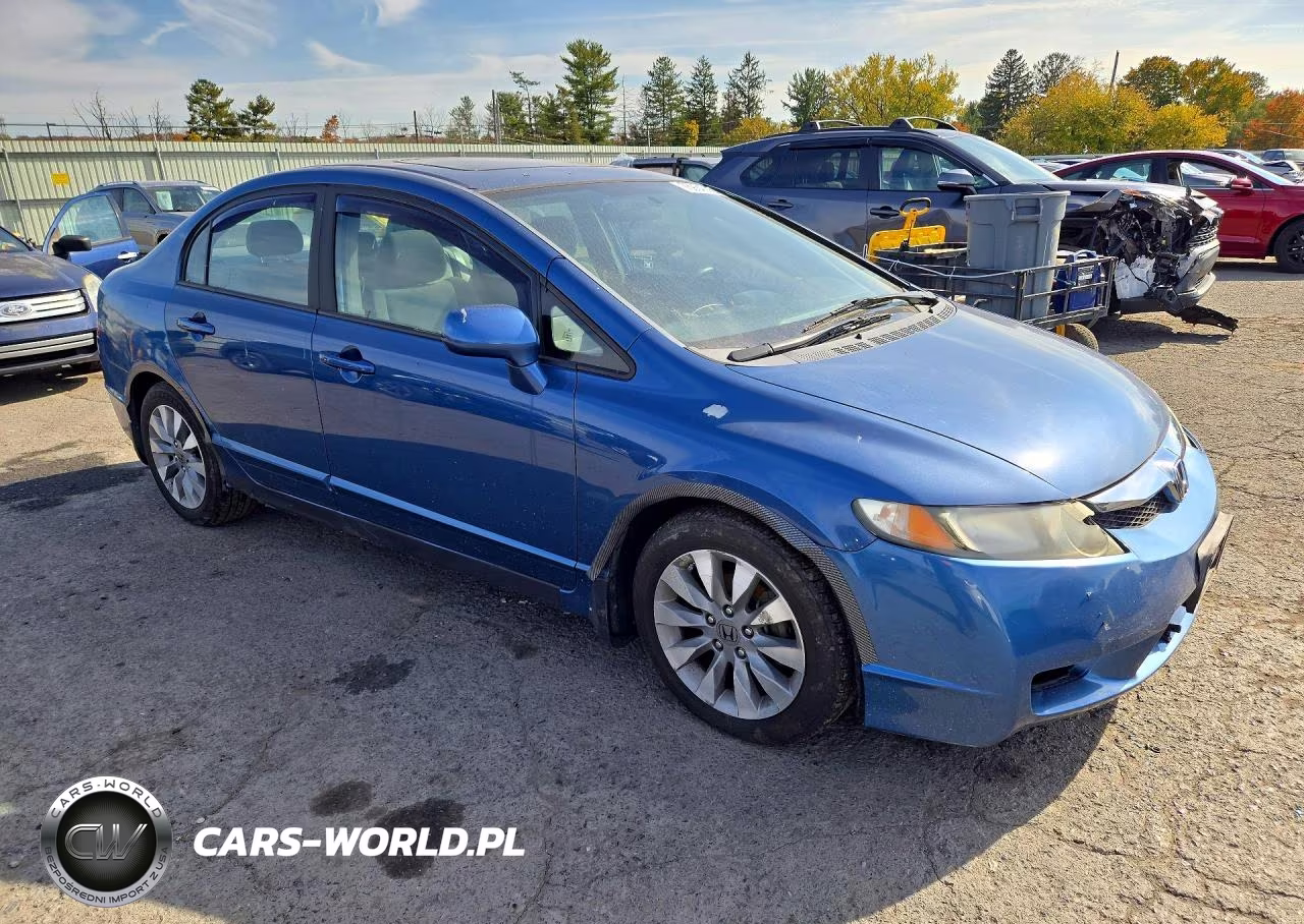 2009 Honda Civic Ex VIN:2HGFA16849H360196 - 4