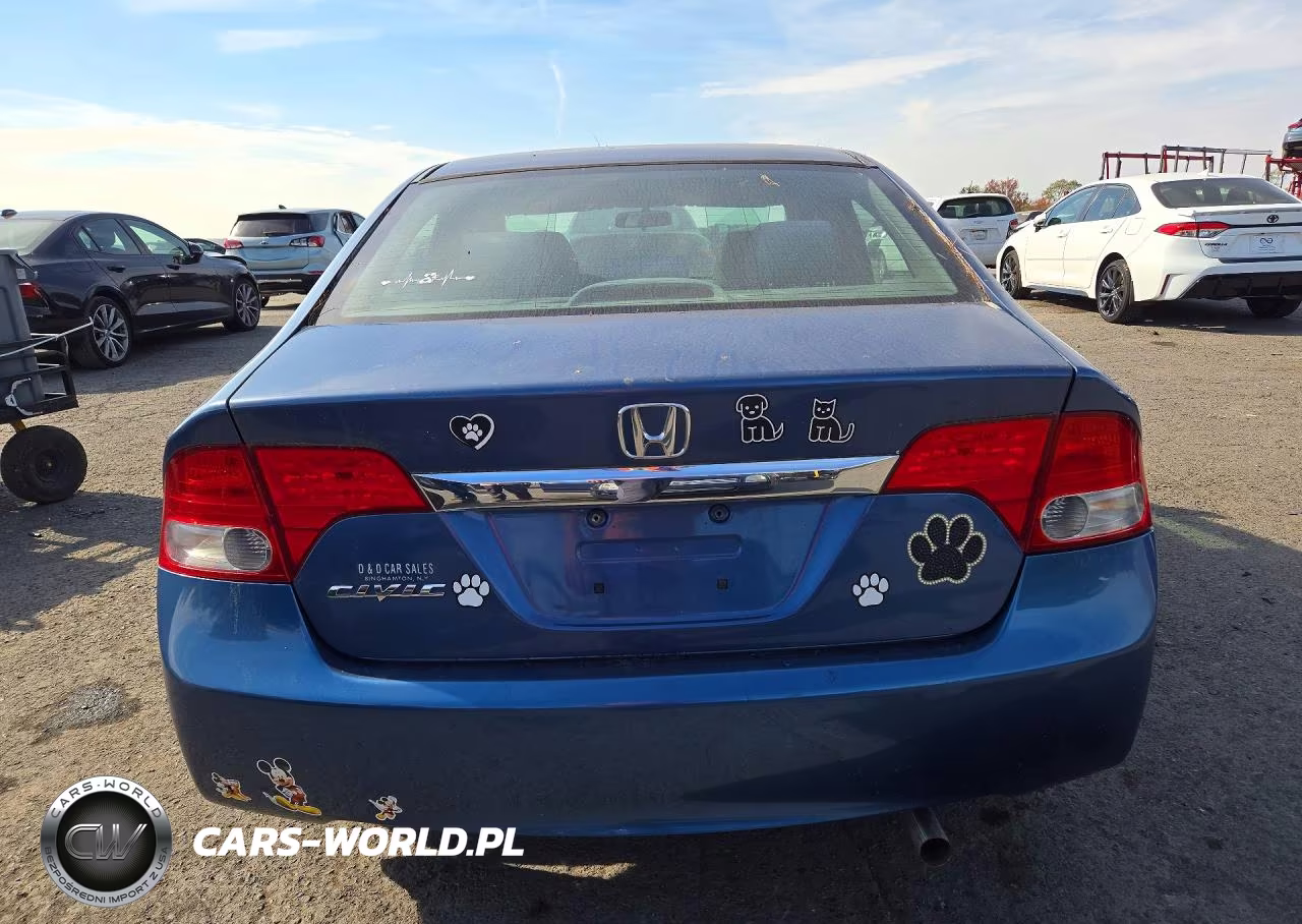 2009 Honda Civic Ex VIN:2HGFA16849H360196 - 6