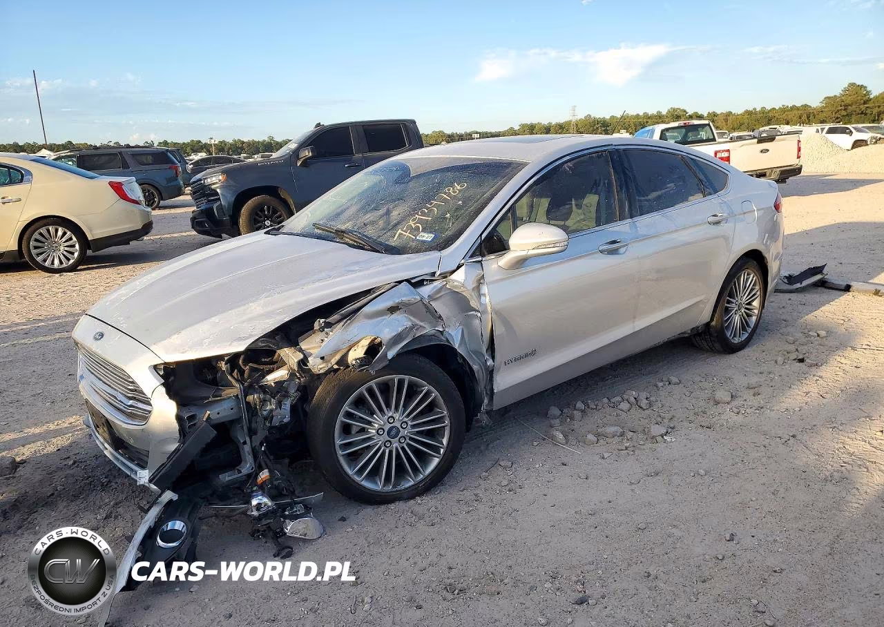 2013 Ford Fusion Se Hybrid
