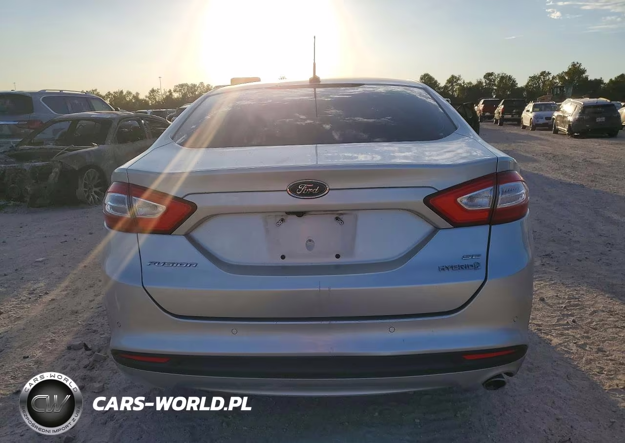 2013 Ford Fusion Se Hybrid VIN:3FA6P0LUXDR267095 - 6