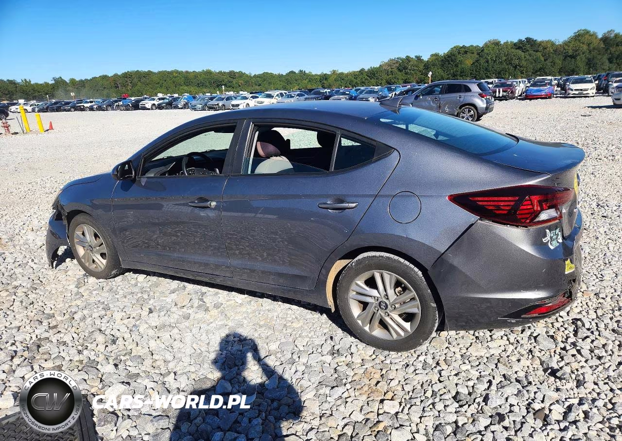 2019 Hyundai Elantra Sel VIN:5NPD84LF2KH408412 - 2