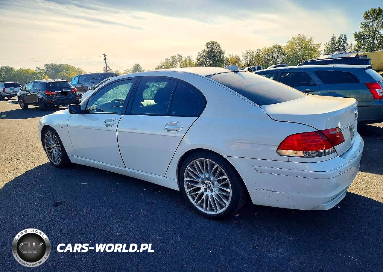 2008 BMW 750 I VIN:WBAHL83548DT11979 - 2