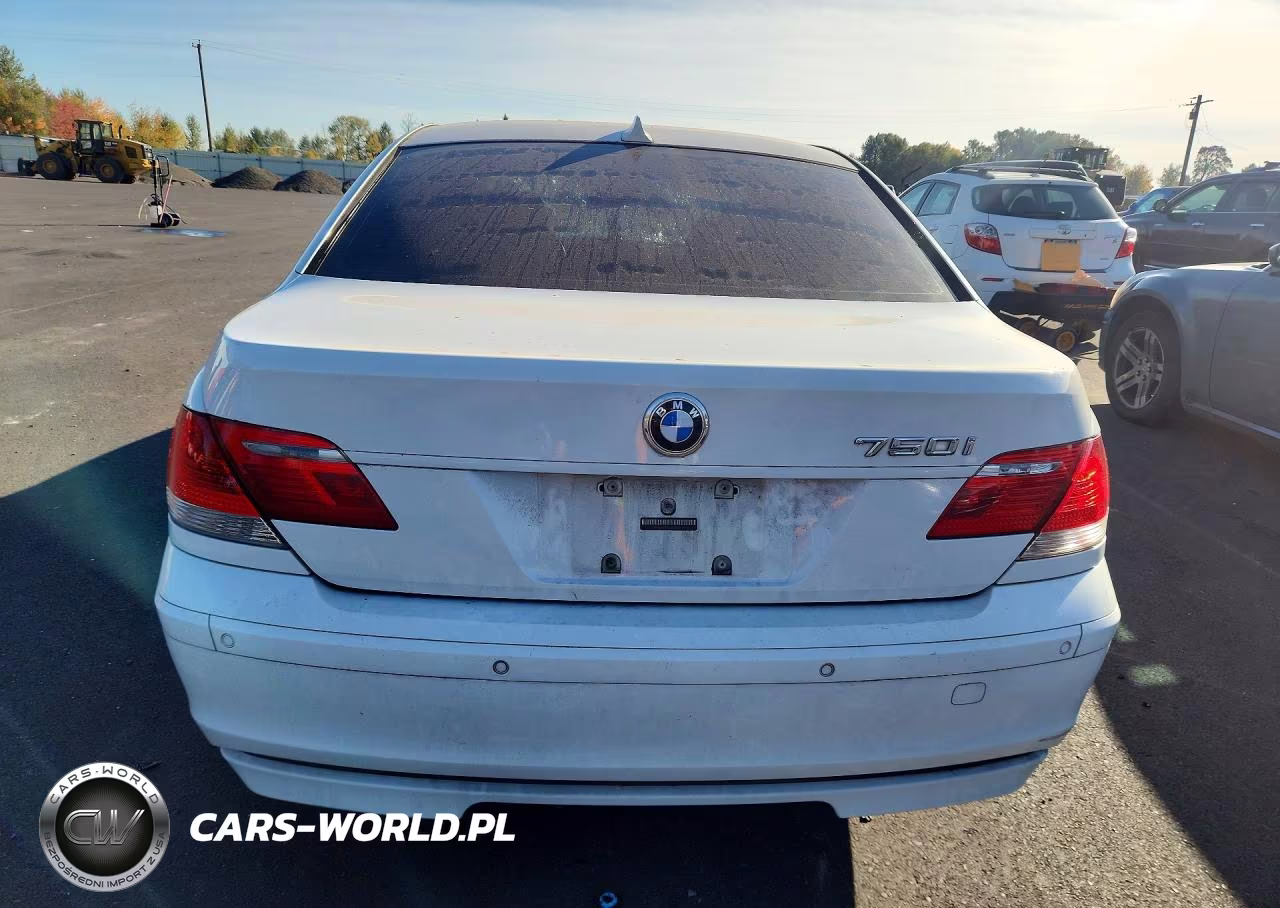 2008 BMW 750 I VIN:WBAHL83548DT11979 - 6