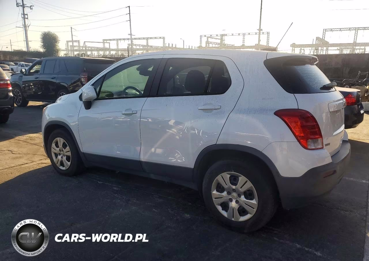 2015 Chevrolet Trax Ls VIN:KL7CJKSB4FB062774 - 2