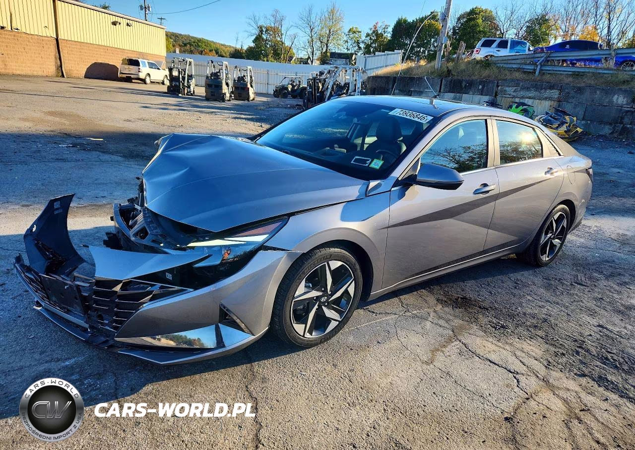2021 Hyundai Elantra Limited VIN:KMHLN4AJ2MU003912 - 1
