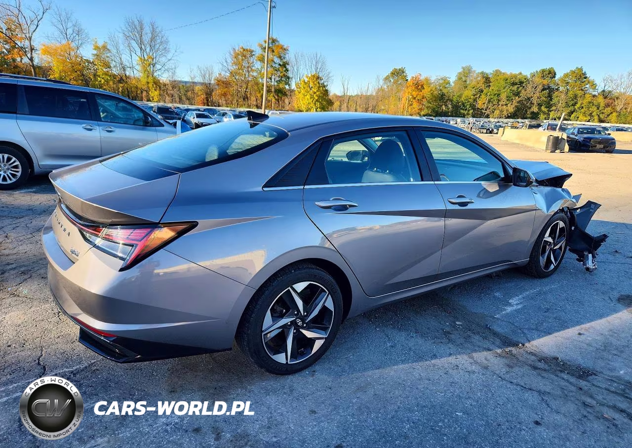 2021 Hyundai Elantra Limited VIN:KMHLN4AJ2MU003912 - 3