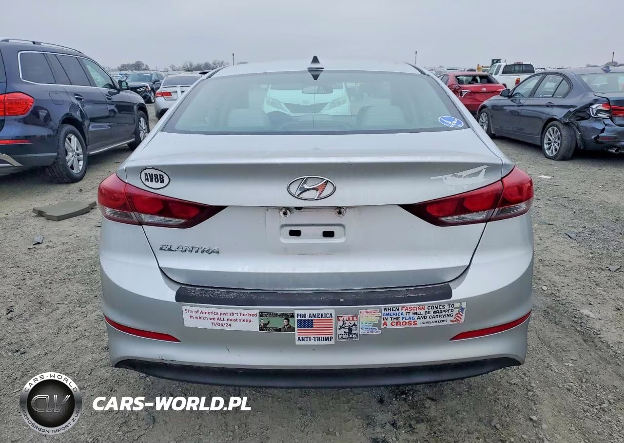 2017 Hyundai Elantra Se VIN:5NPD84LF1HH052253 - 6