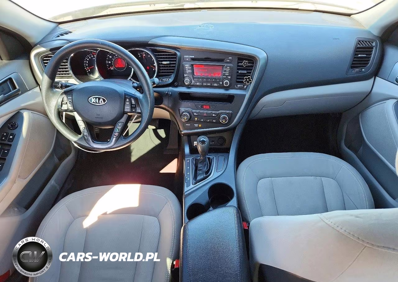 2011 Kia Optima Lx VIN:KNAGM4A72B5176086 - 8