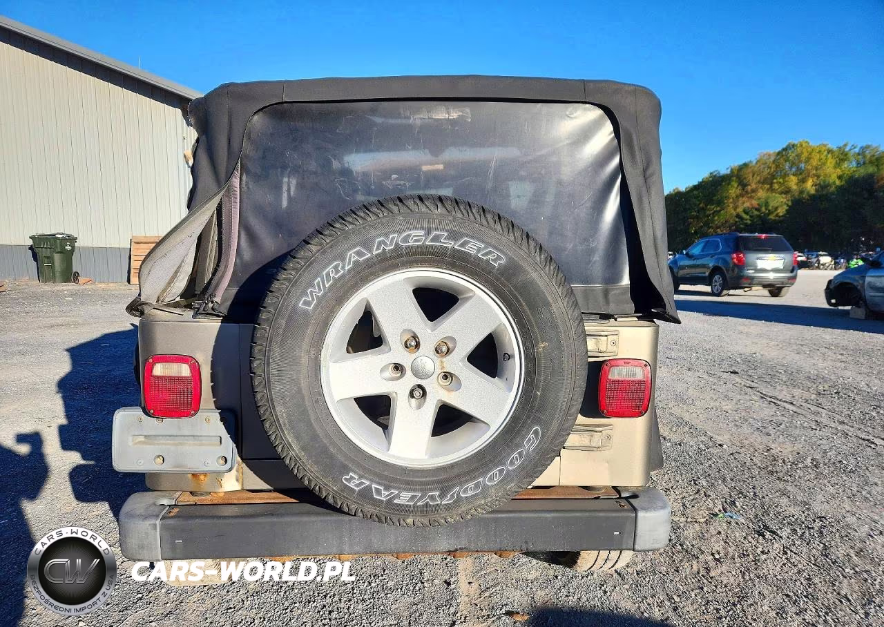 2003 Jeep Wrangler Commando VIN:1J4FA39S53P320143 - 6