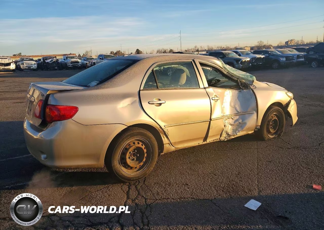 2009 Toyota Corolla Base VIN:1NXBU40E99Z034195 - 3