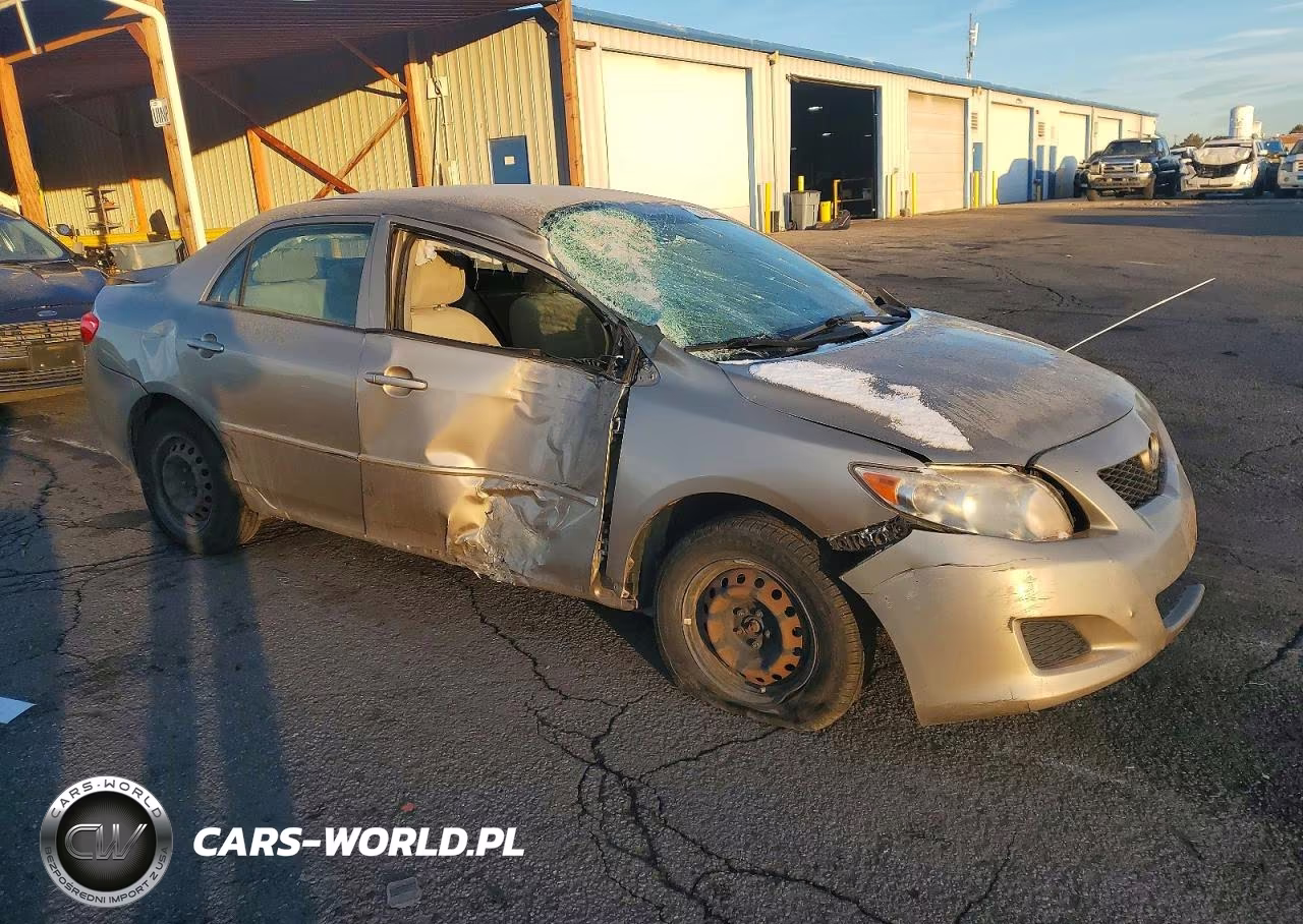 2009 Toyota Corolla Base VIN:1NXBU40E99Z034195 - 4