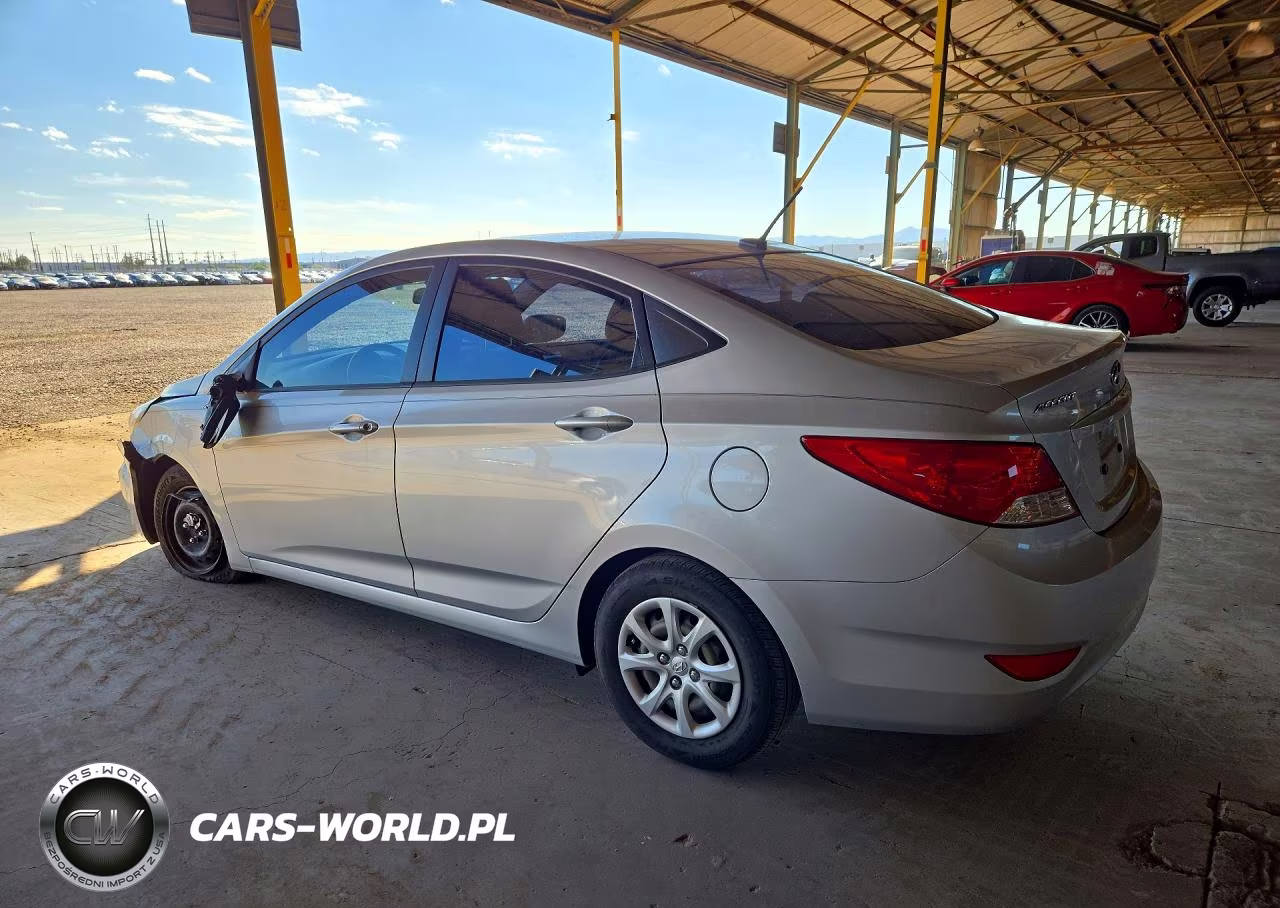 2014 Hyundai Accent Gls VIN:KMHCT4AE1EU742585 - 2