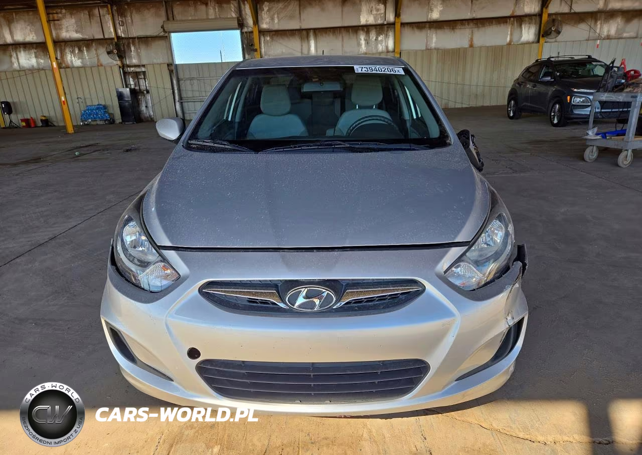 2014 Hyundai Accent Gls VIN:KMHCT4AE1EU742585 - 5