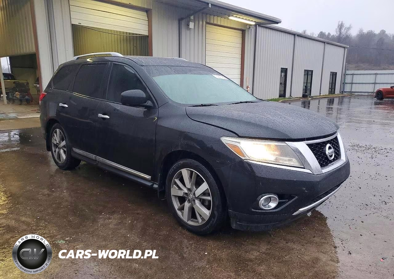 2015 Nissan Pathfinder S VIN:5N1AR2MN0FC671196 - 4