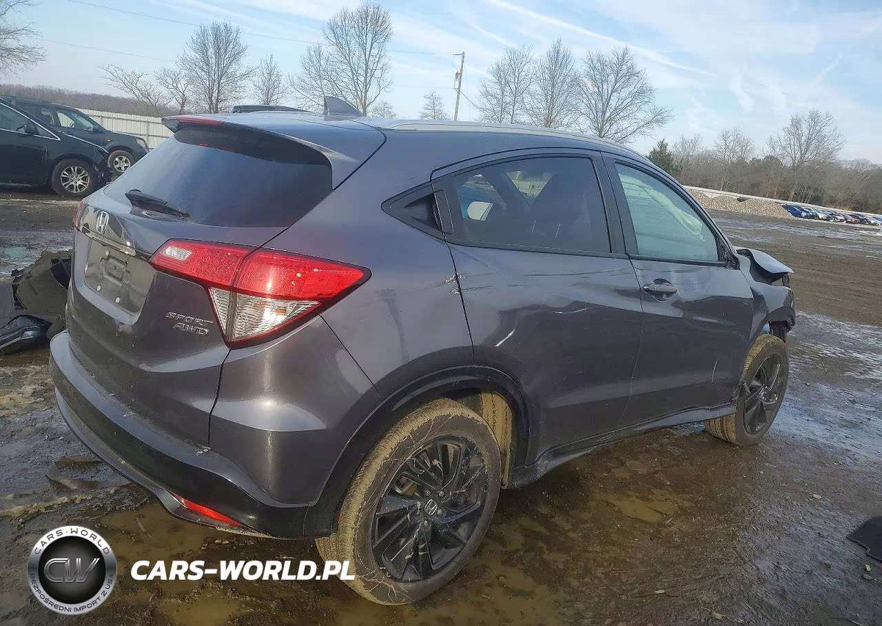 2022 Honda Hr-V Sport VIN:3CZRU6H19NM736770 - 3