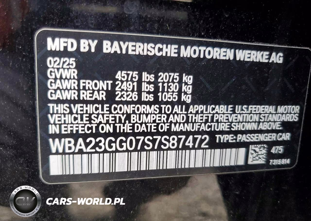 2025 BMW 228Xi VIN:WBA23GG07S7S87472 - 12