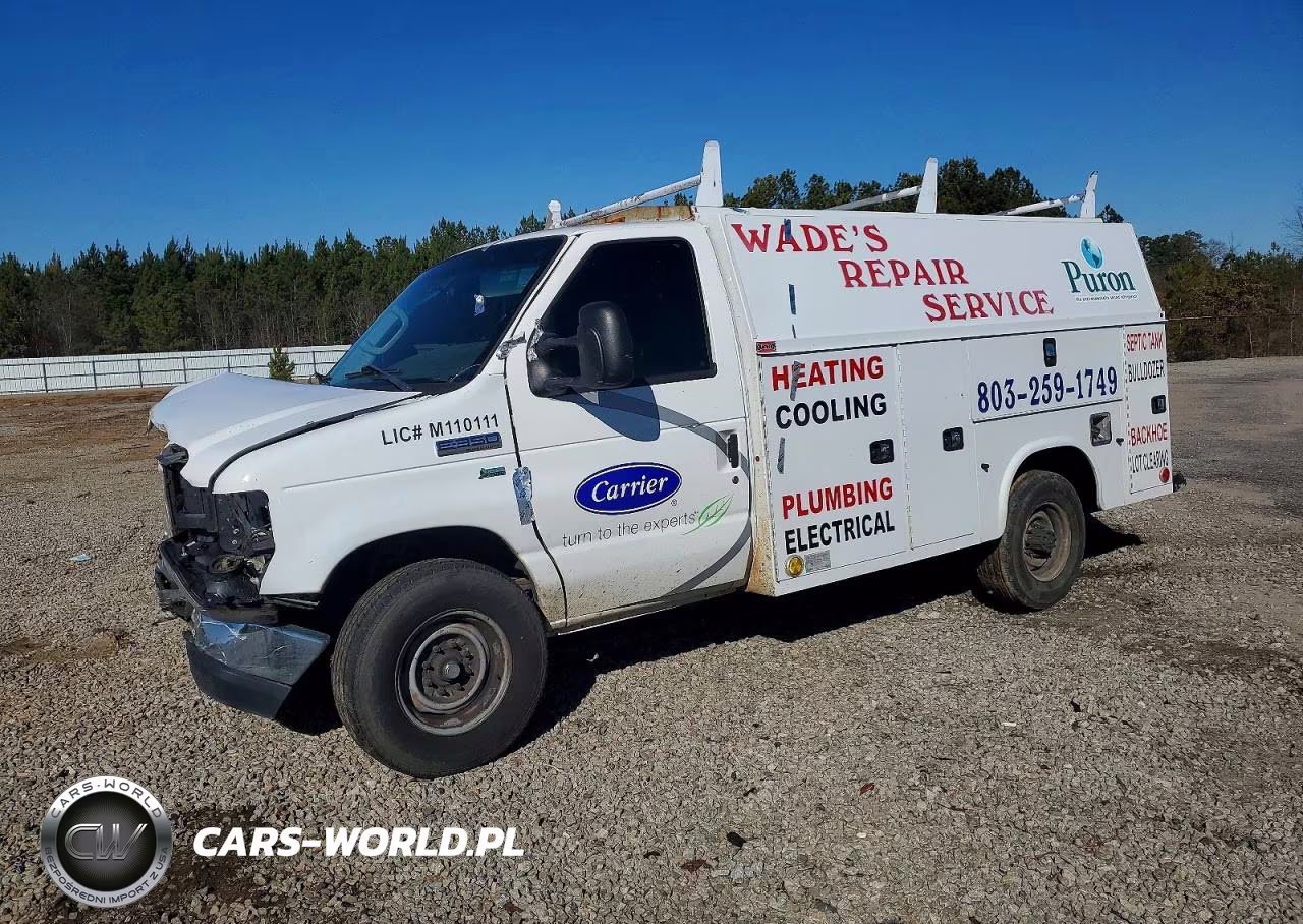 2015 Ford Econoline E350 Super Duty Cutaway Van VIN:1FDWE3FL5FDA05447 - 1