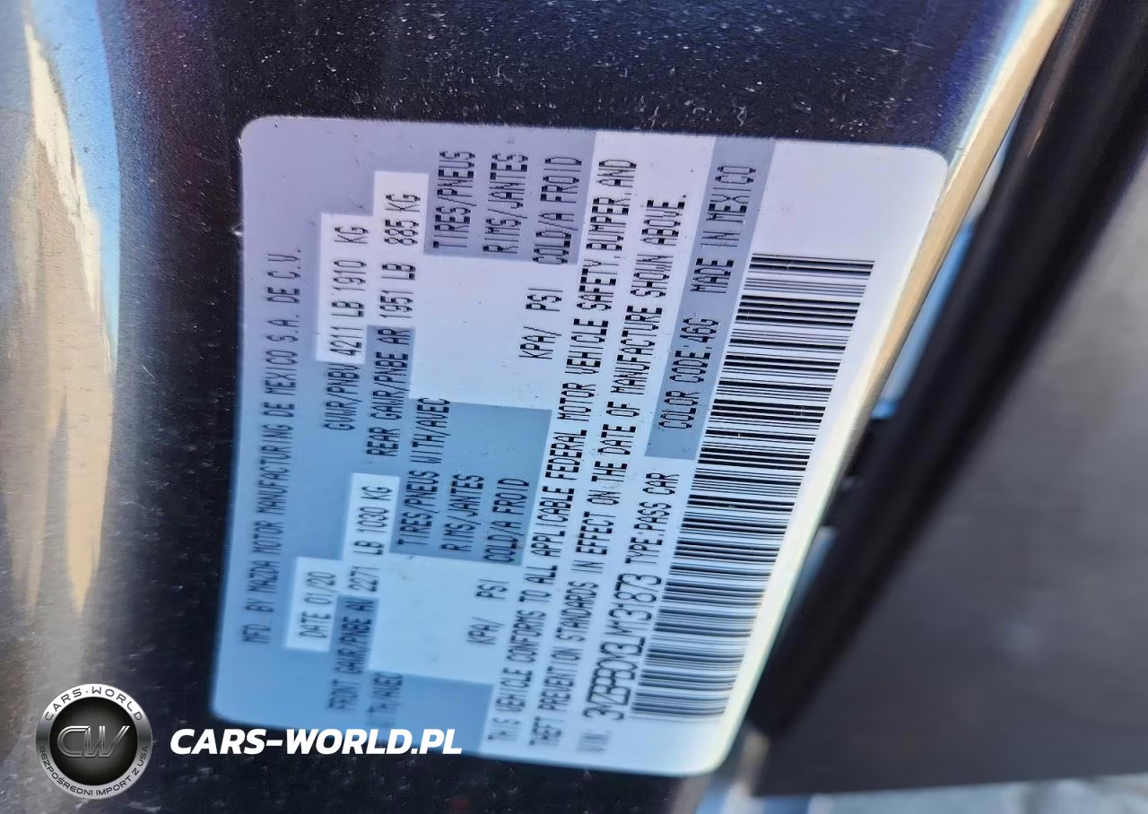 2020 Mazda 3 Select VIN:3MZBPBCM3LM131873 - 13