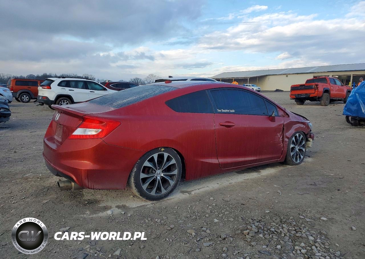 2013 Honda Civic Si VIN:2HGFG4A56DH701247 - 3
