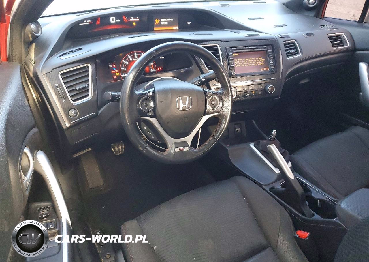 2013 Honda Civic Si VIN:2HGFG4A56DH701247 - 8