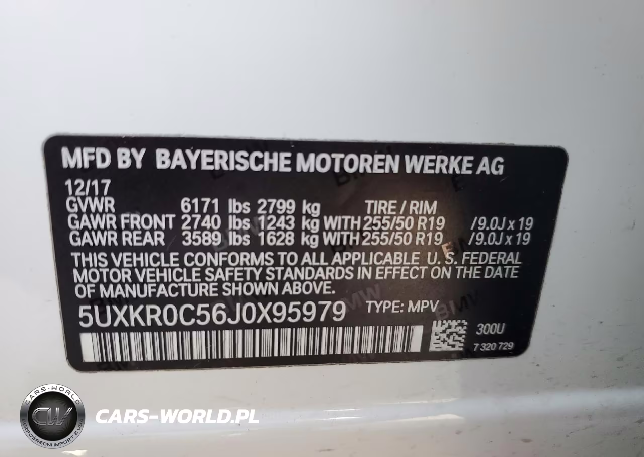 2018 BMW X5 xDrive35I VIN:5UXKR0C56J0X95979 - 14