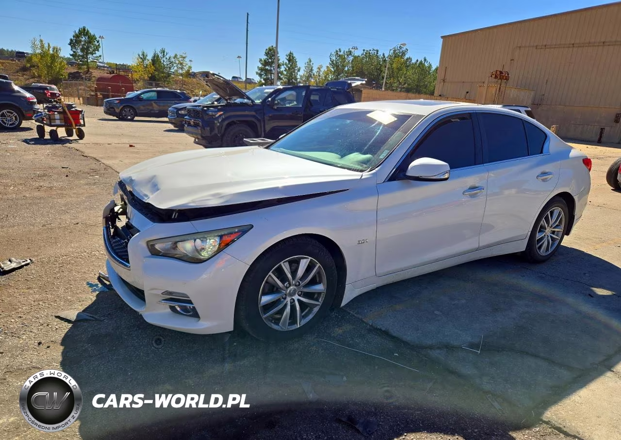 2016 Infiniti Q50 3.0T Premium VIN:JN1EV7AR2GM341869 - 1