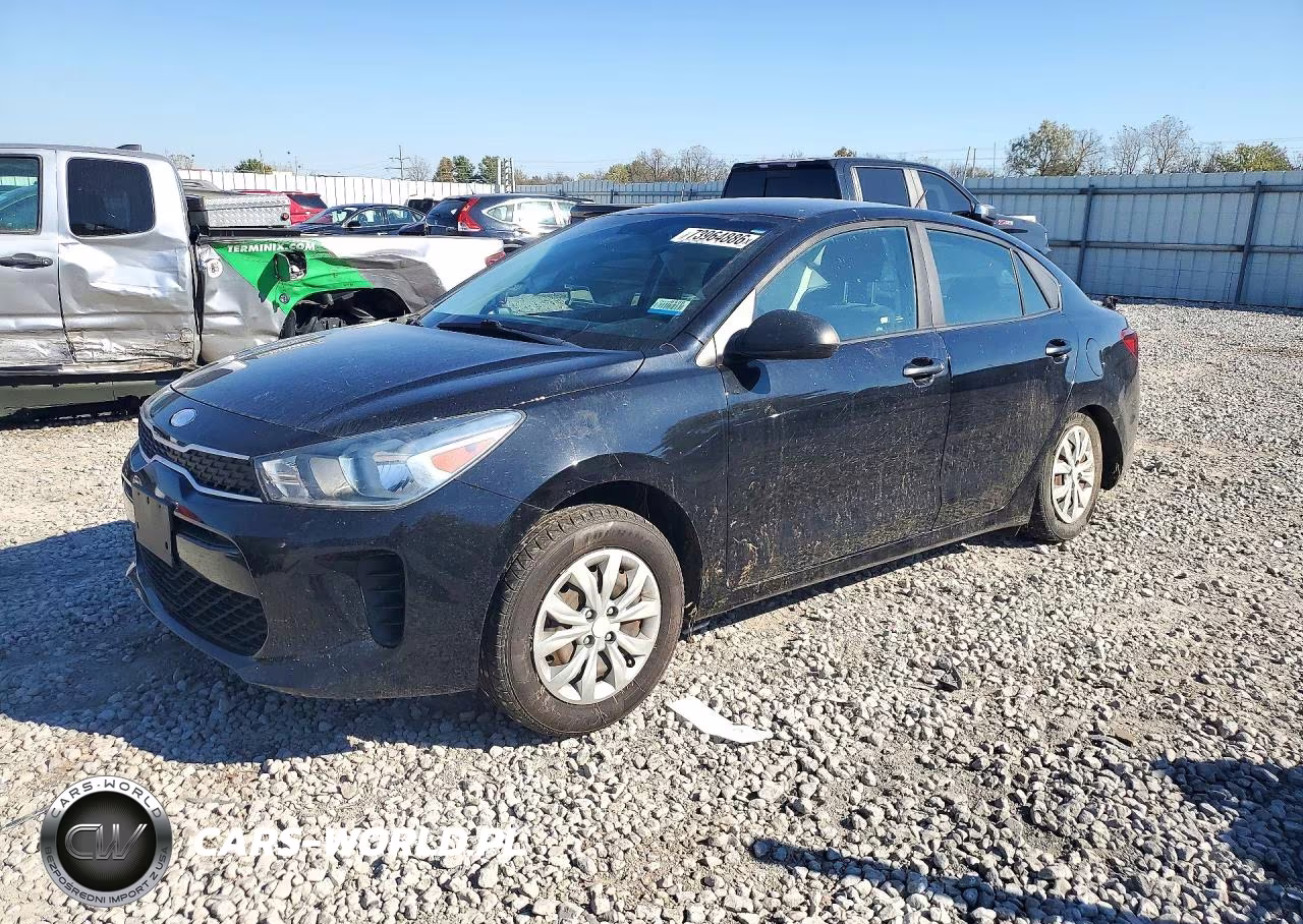2018 Kia Rio Lx VIN:3KPA24AB2JE065303 - 1