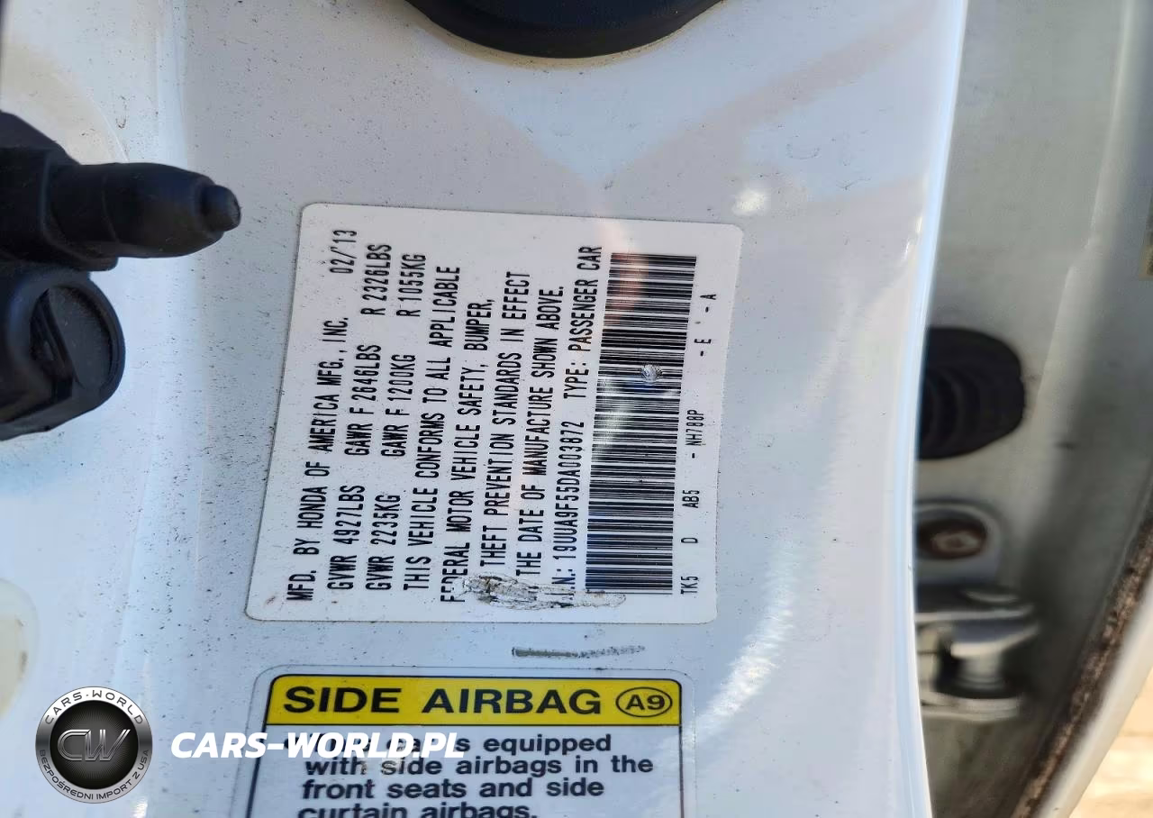 2013 Acura Tl Tech VIN:19UUA9F55DA003872 - 12