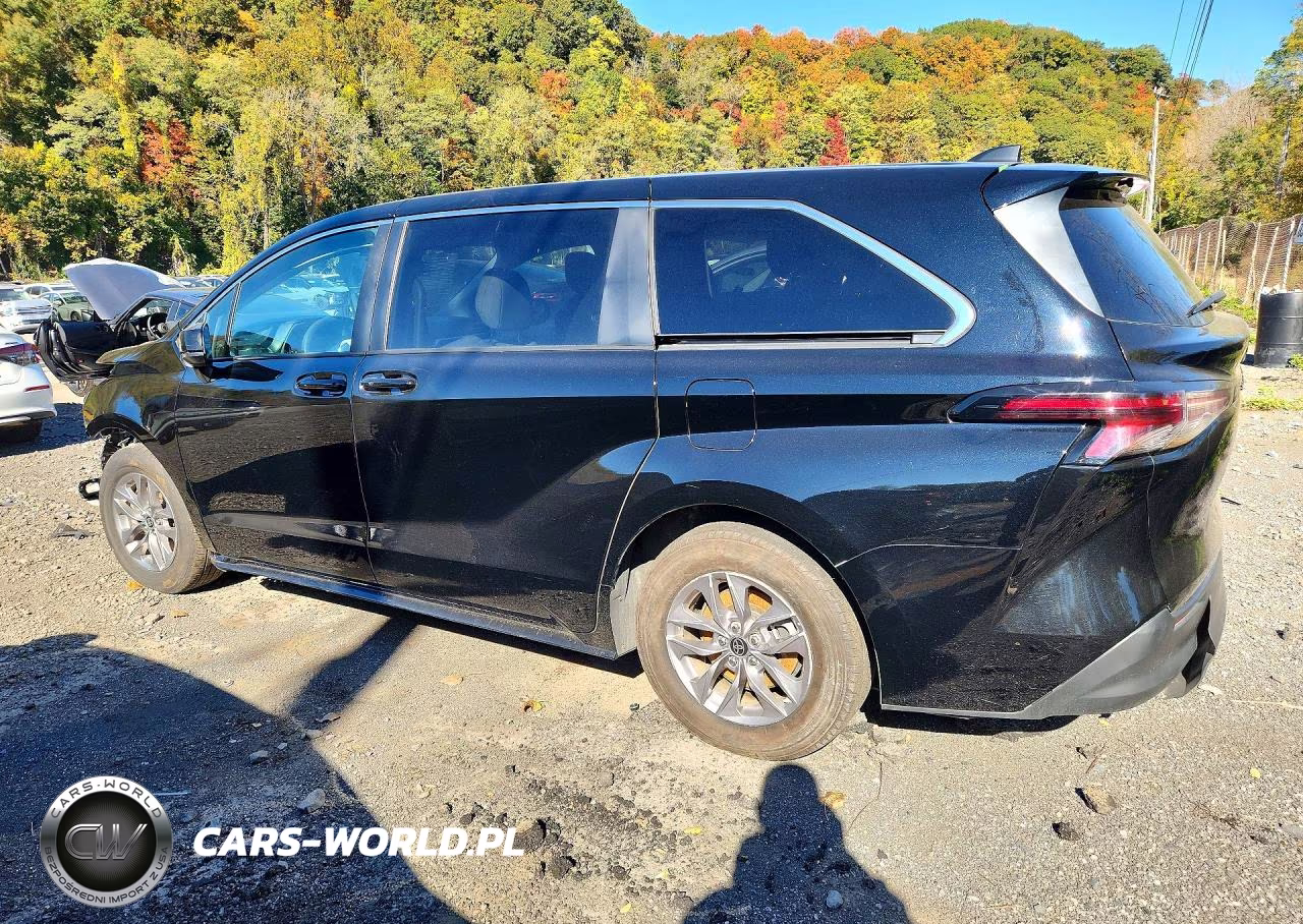 2024 Toyota Sienna Le VIN:5TDKRKEC4RS188917 - 2
