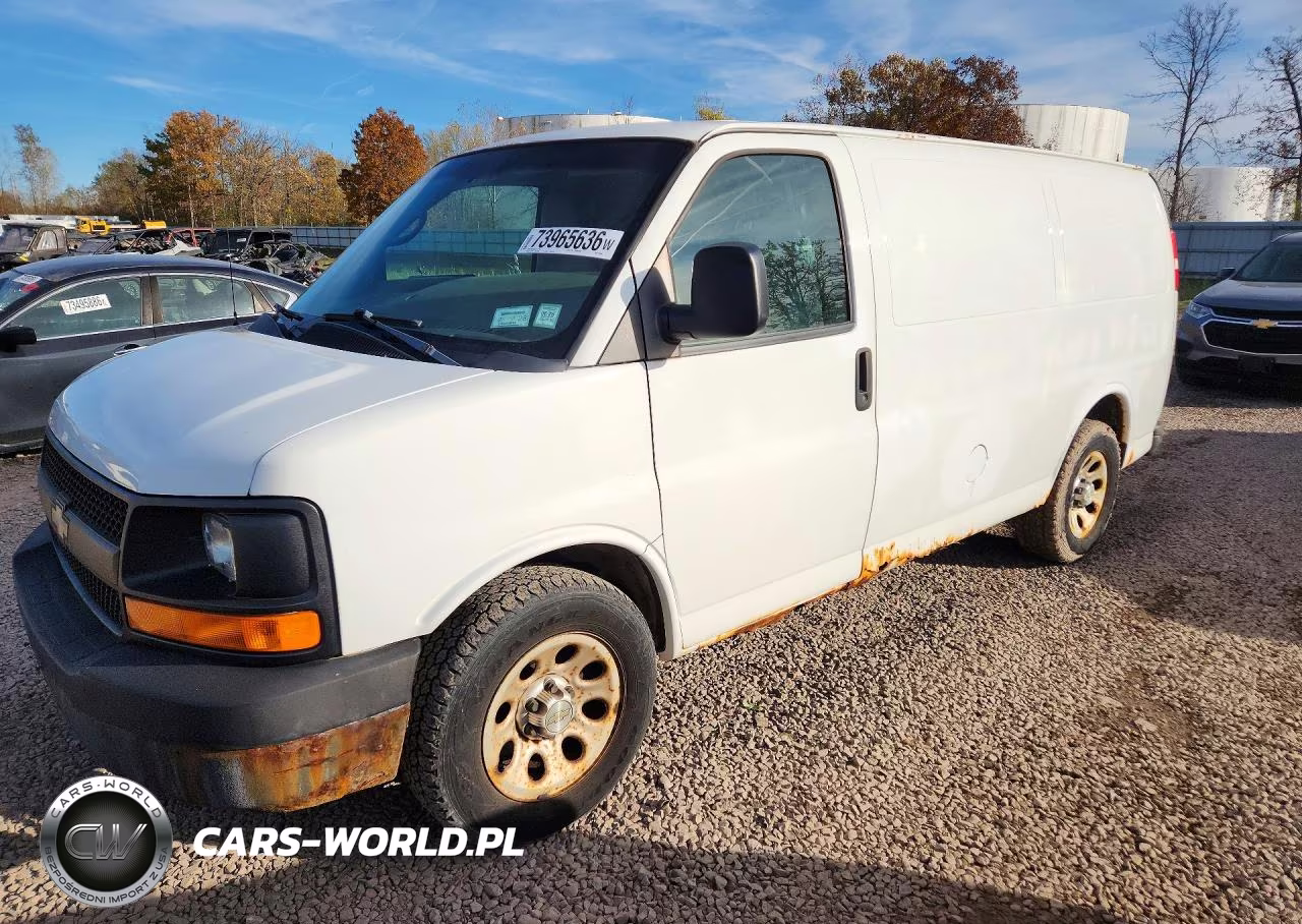 2010 Chevrolet Express G1500 VIN:1GCUGADX1A1182054 - 1