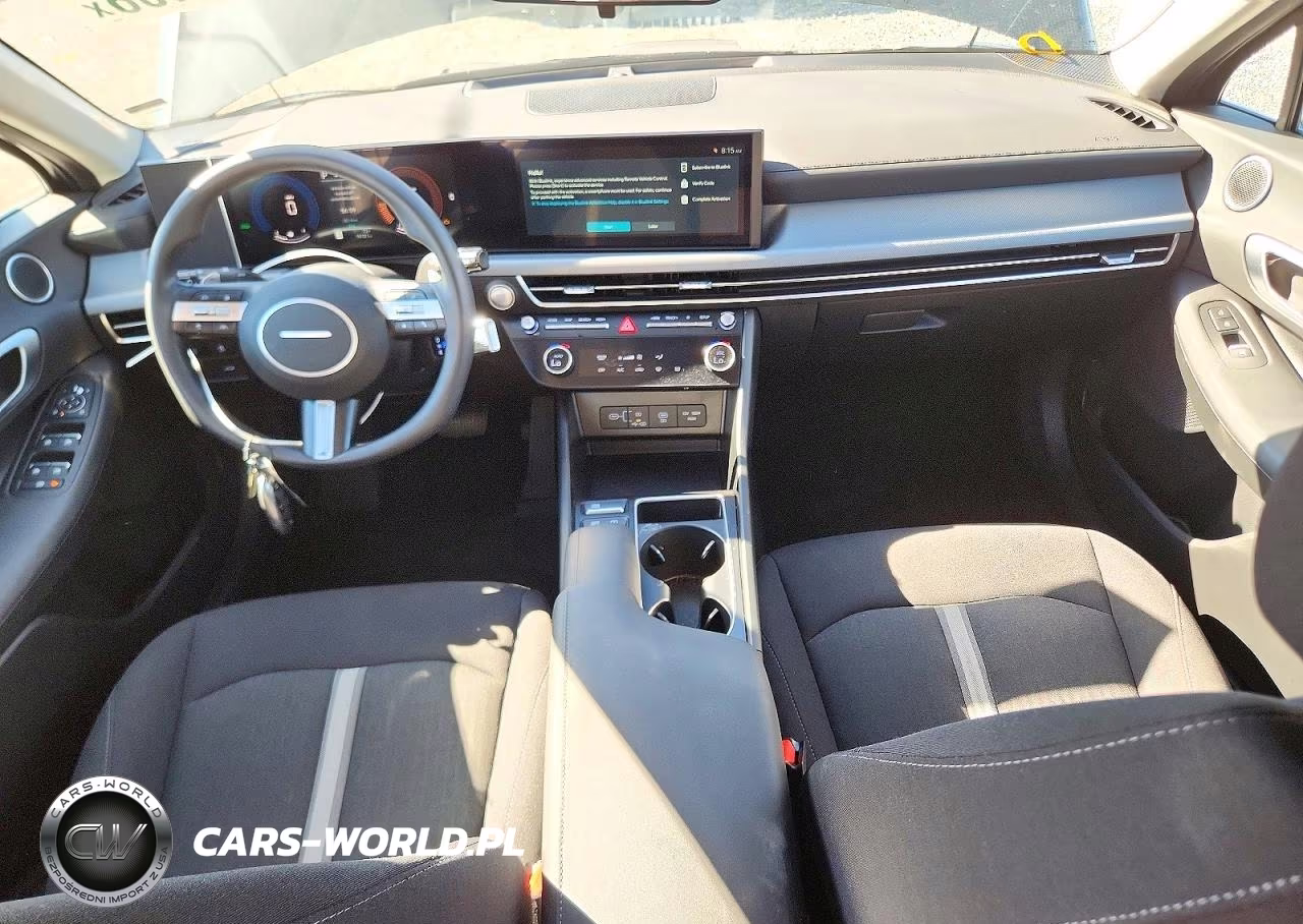 2026 Hyundai Sonata Hybrid Blue VIN:KMHL24JJ6TA164062 - 8