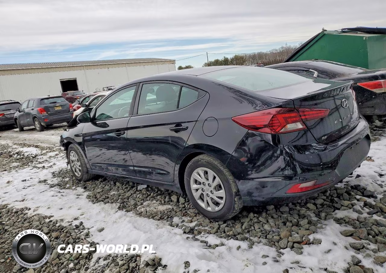2019 Hyundai Elantra Se VIN:KMHD74LF9KU792354 - 2