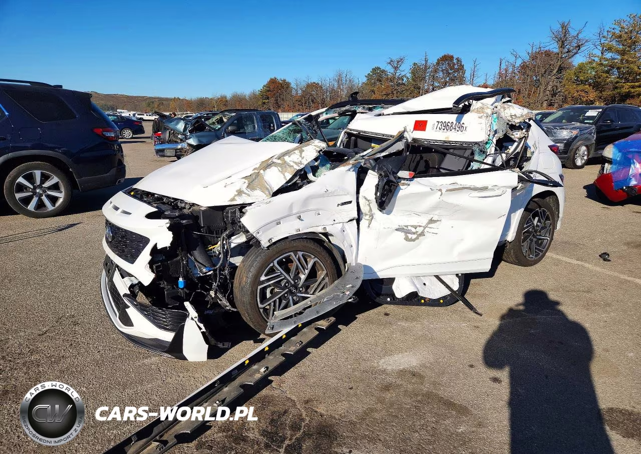 2022 Hyundai Kona N Line VIN:KM8K3CA32NU838780 - 1