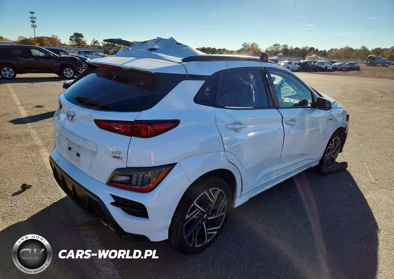 2022 Hyundai Kona N Line VIN:KM8K3CA32NU838780 - 3