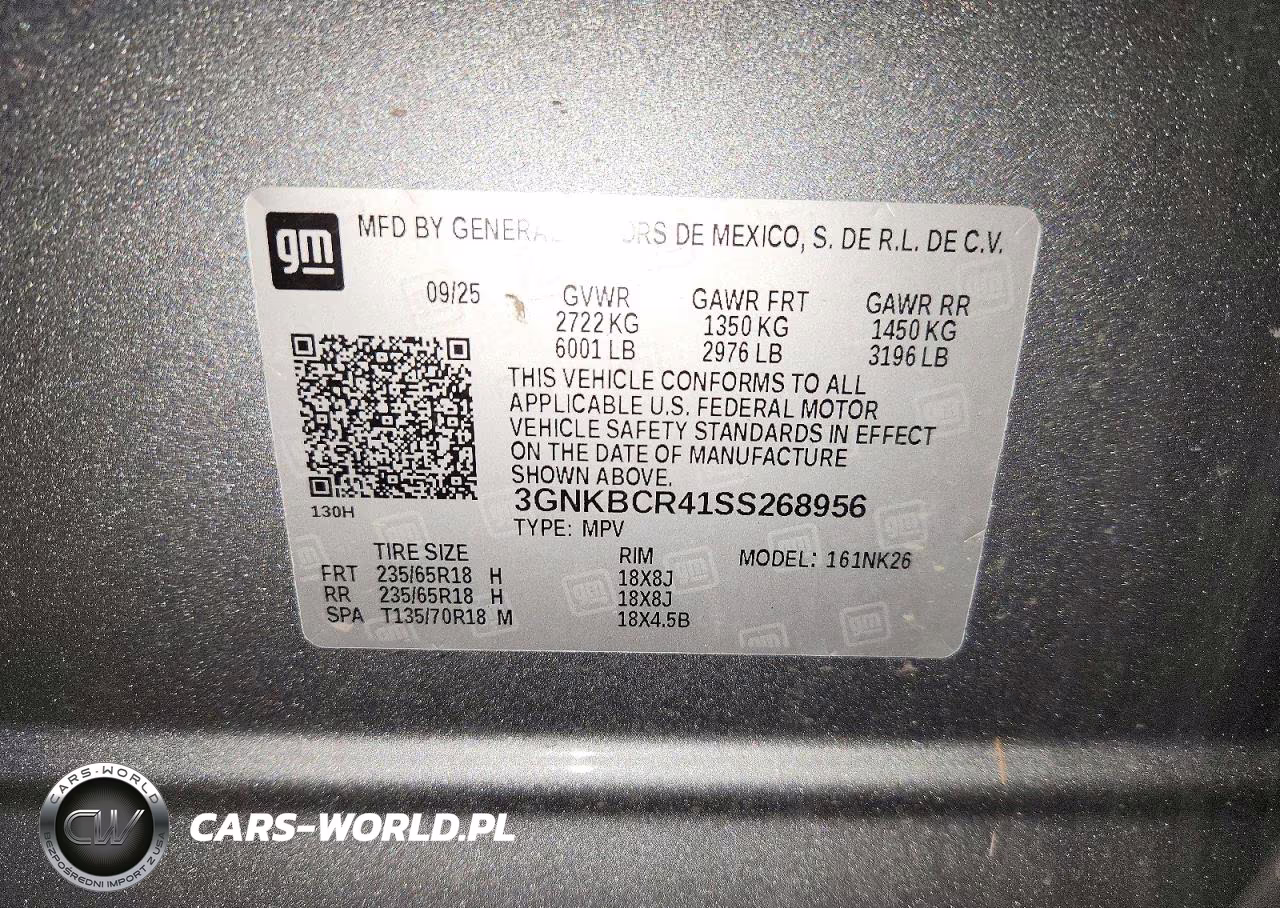 2025 Chevrolet Blazer 2Lt VIN:3GNKBCR41SS268956 - 13