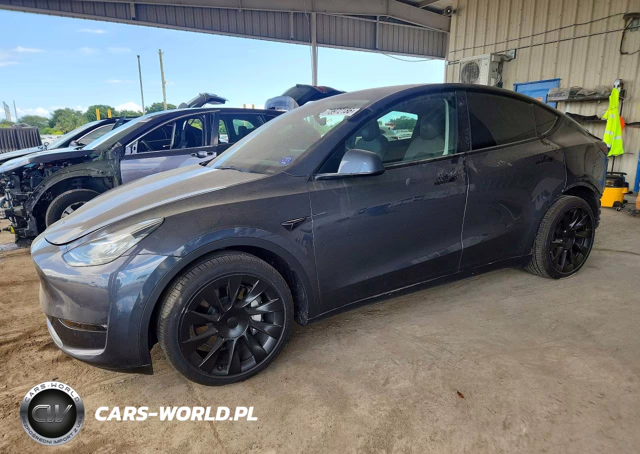 2022 Tesla Model Y VIN:7SAYGDEE0NF455128 - 1