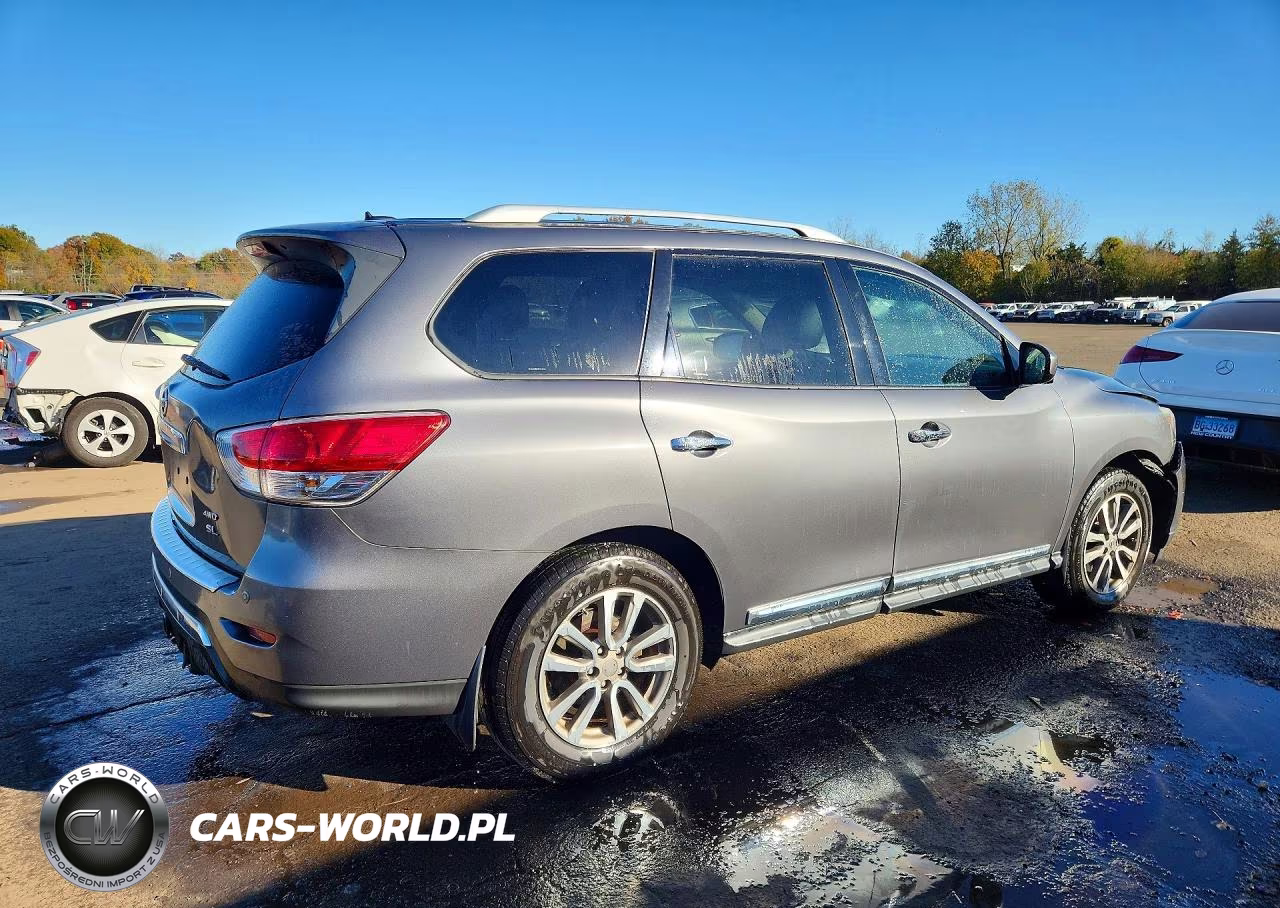 2015 Nissan Pathfinder Sl VIN:5N1AR2MM8FC723925 - 3