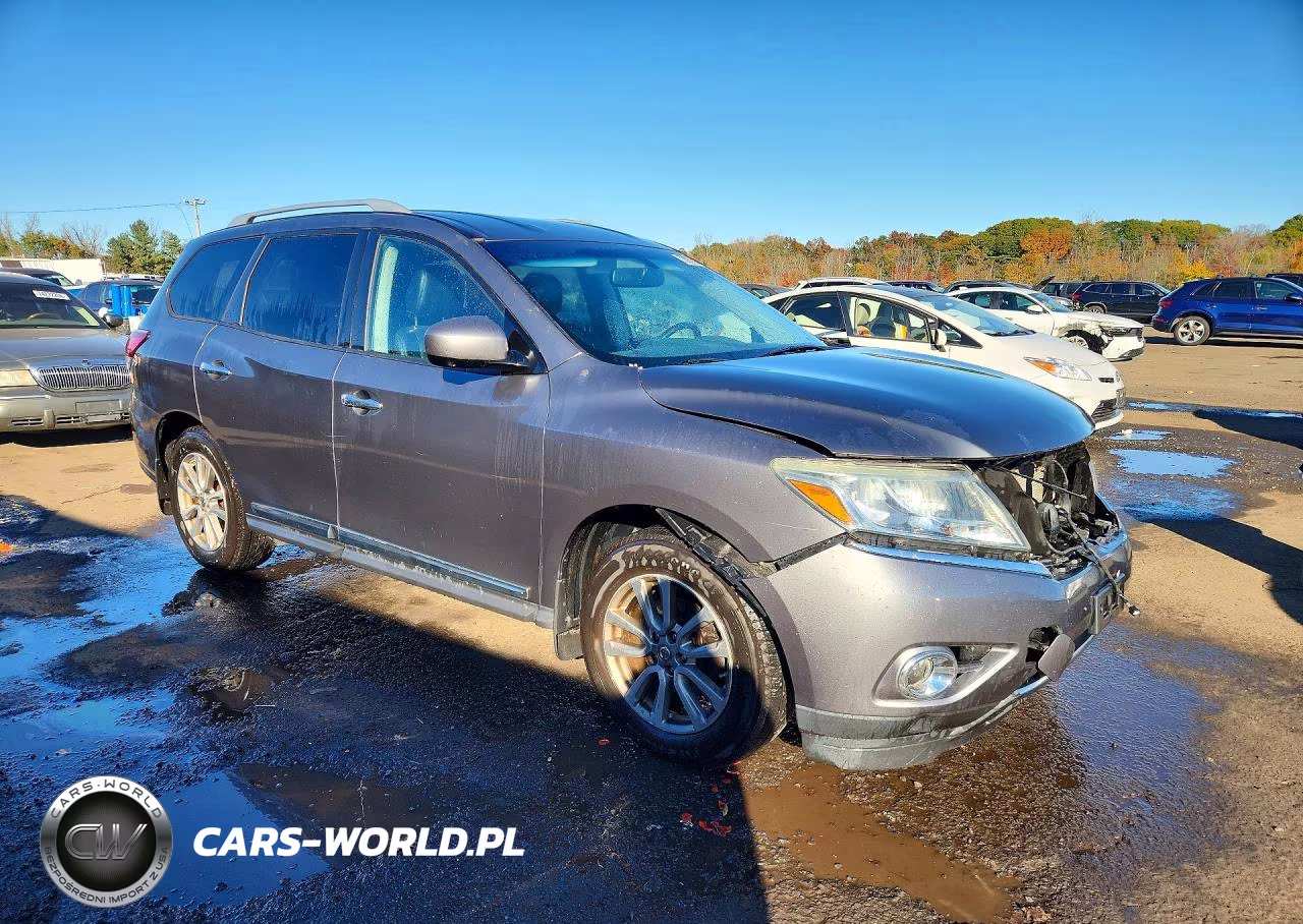 2015 Nissan Pathfinder Sl VIN:5N1AR2MM8FC723925 - 4