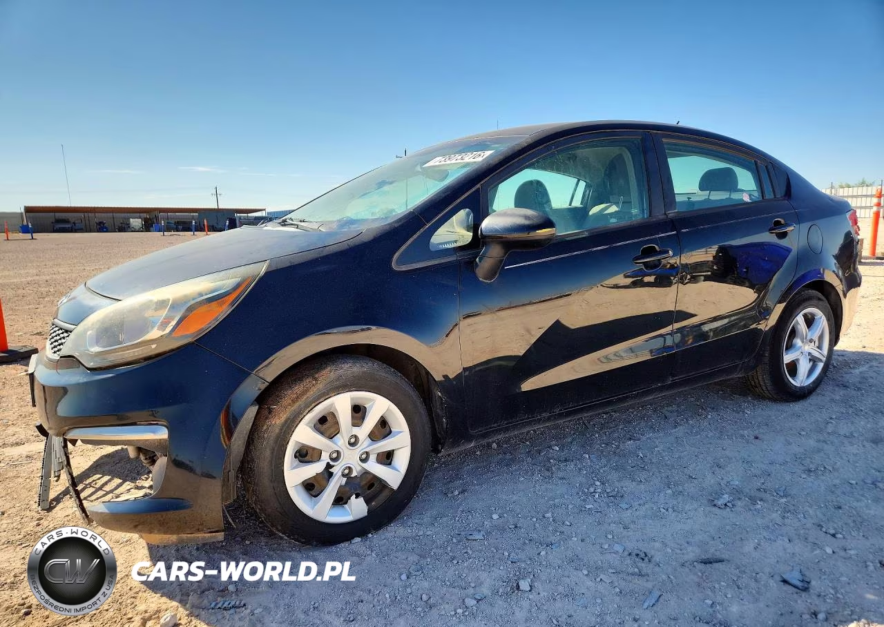 2017 KIA RIO LX VIN:KNADM4A34H6048581 - 1