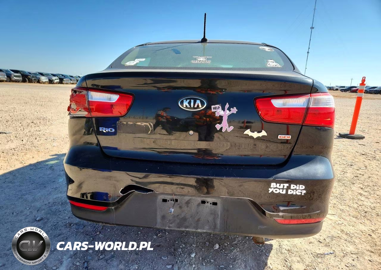 2017 KIA RIO LX VIN:KNADM4A34H6048581 - 6