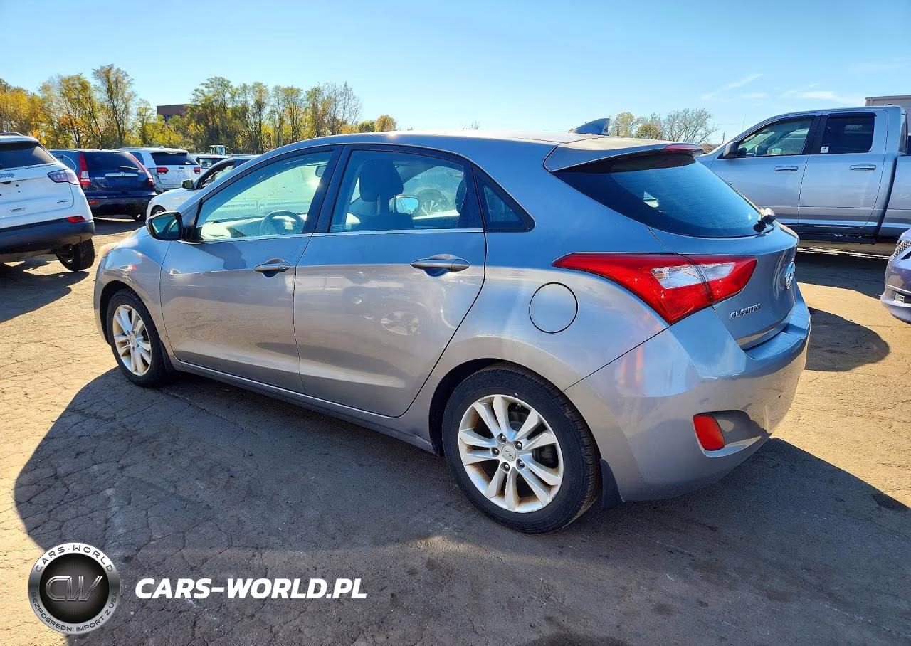 2013 Hyundai Elantra Gt Base VIN:KMHD35LE0DU033510 - 2