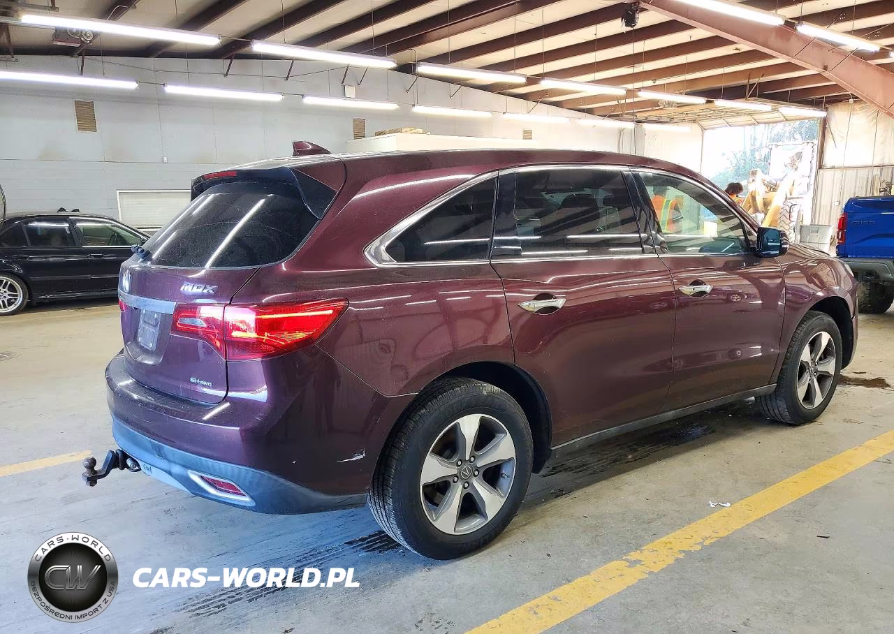 2014 Acura Mdx VIN:5FRYD4H21EB025257 - 3