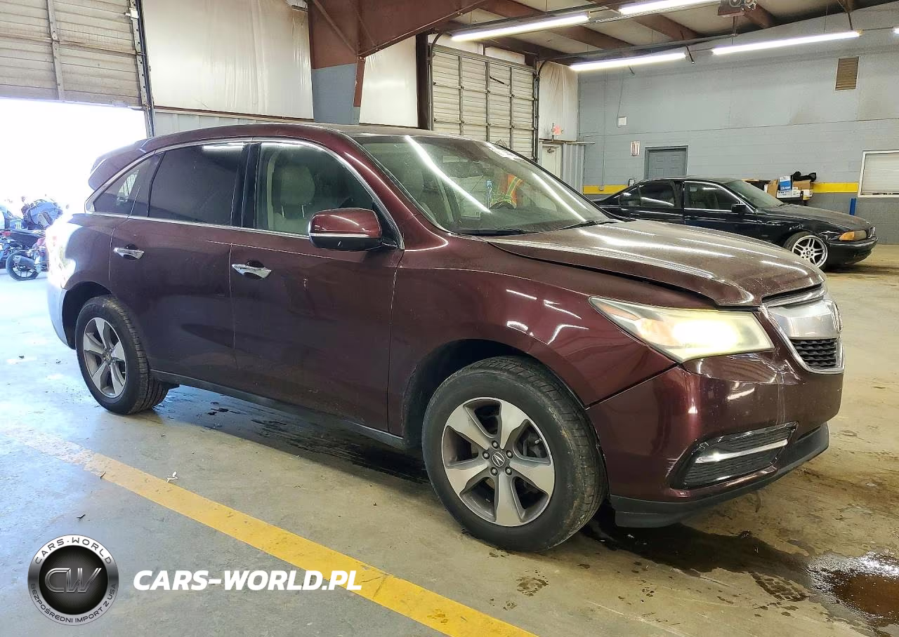 2014 Acura Mdx VIN:5FRYD4H21EB025257 - 4