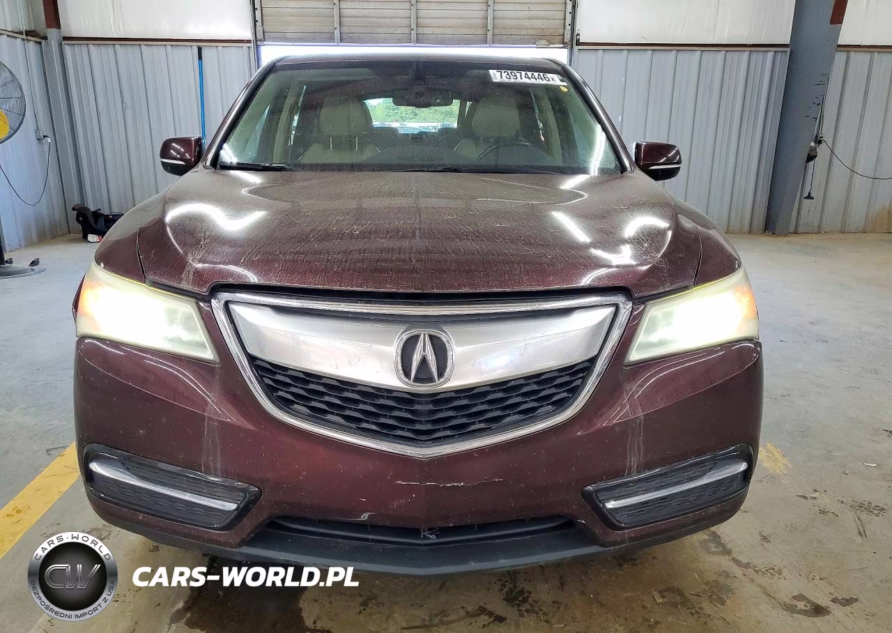 2014 Acura Mdx VIN:5FRYD4H21EB025257 - 5